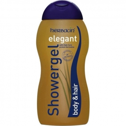 Gel duș și șampon Elegant, Herbacin, 300 ml