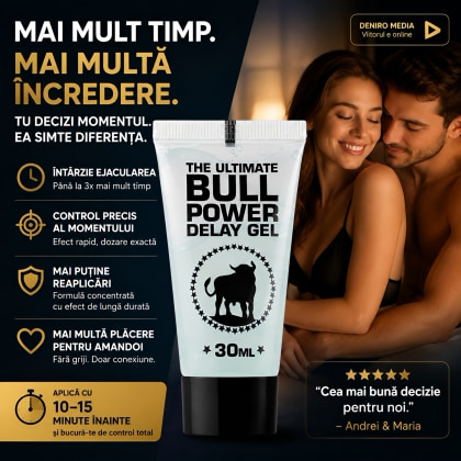 Gel Ejaculare Precoce Bull Power Delay 30ml