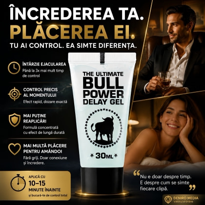 Gel Ejaculare Precoce Bull Power Delay 30ml