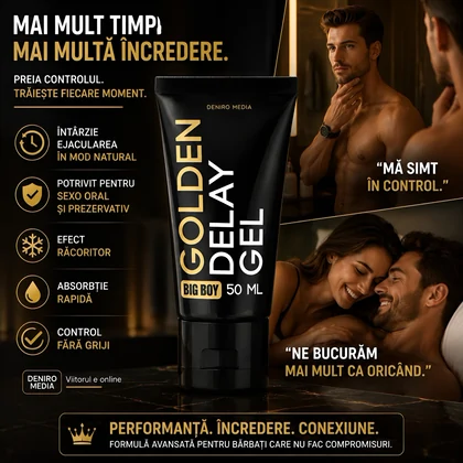 Gel Întârziere Ejaculare Big Boy Delay 50ml
