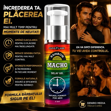 Gel Întârziere Ejaculare Rainbow Macho 50ml