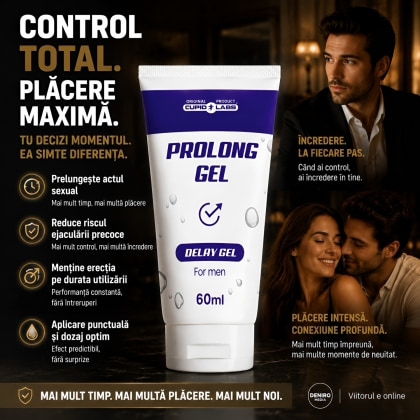 Gel Întârzierea Ejaculării Prolong 60ml
