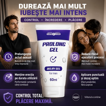 Gel Întârzierea Ejaculării Prolong 60ml