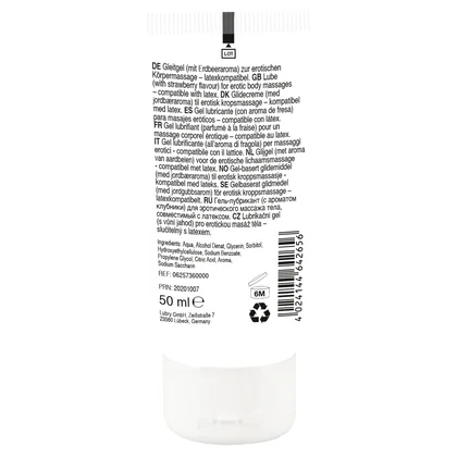 Gel Lick it! Strawberry 50 ml