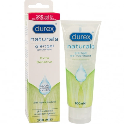 Gel Lubrifiant Durex Naturals Gleitgel 100ml