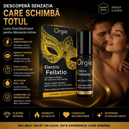 Gel Lubrifiant Felație Electrizantă 10ml