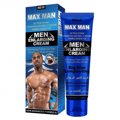 Cremă Mărire Penis Maxman Albastru 50ml
