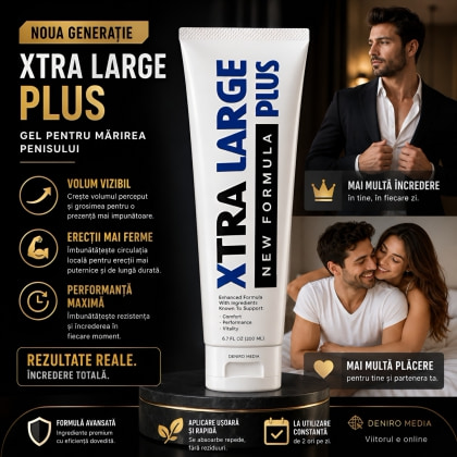 Gel Mărire Penis Xtra Large Plus 200ml