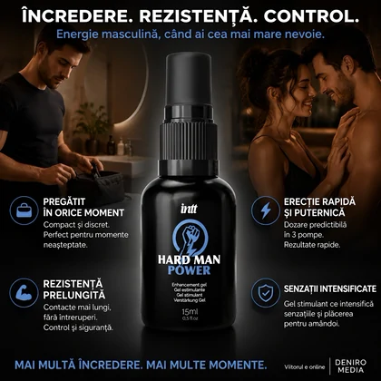 Gel Stimulare Erecție Hard ManPower 15ml