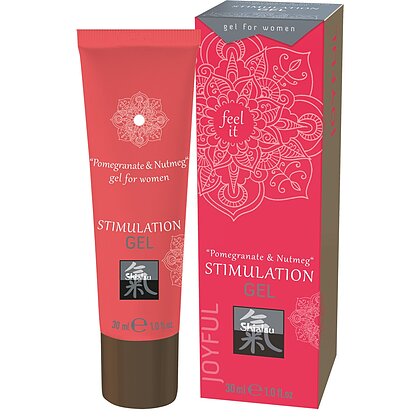Gel Stimulator Pentru Femei Shiatsu Rodie Și Nucșoară 30ml