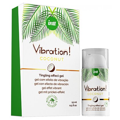 Gel Vibration Coconut Vegan Airless Bottle 15ml