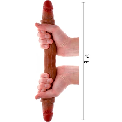 Get Real – Dublu Dong 40 cm, Silicon Realist