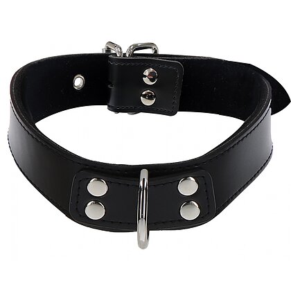 Guler Elegant Cu Inel În D Negru