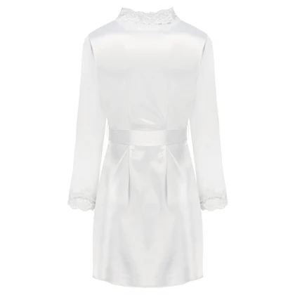 Halat Cu Chemise LivCo Jacqueline Alb S-M