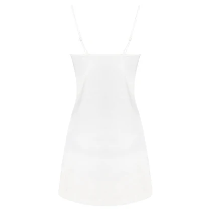 Halat Cu Chemise LivCo Jacqueline Alb S-M