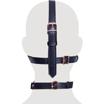 Hamul Bad Kitty cu Bilă Orală Diametru 4 cm Negru