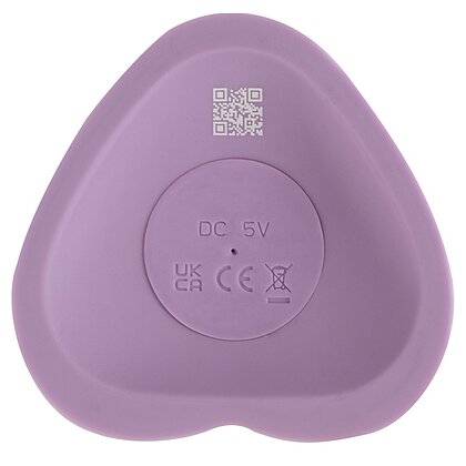 Heart Guy Purple: Vibrator 10 Moduri, Ventuză Inimă Mov