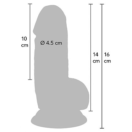 Hidden Desire Dildo Realist 14cm