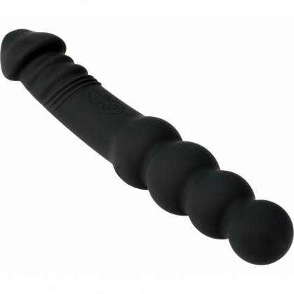 Hidden Desire Dublu Vibrator Anal 8+5 Moduri Negru
