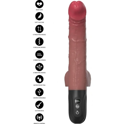 Hidden Desire Vibrator Împingere și Unduire