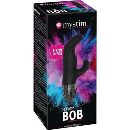 Hop Hop Bop eStim Vibrator Negru