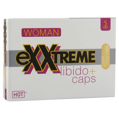 HOT Exxtreme Libido Feminin 5 Capsule cu Muira Puama