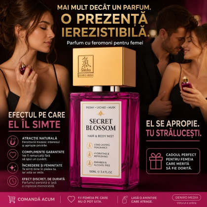 HOT Shiatsu Parfum Feromoni Femei 50ml