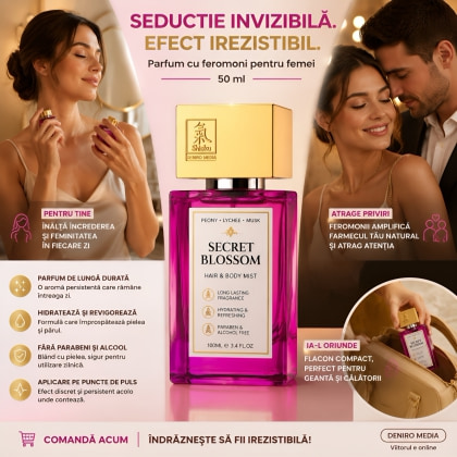 HOT Shiatsu Parfum Feromoni Femei 50ml
