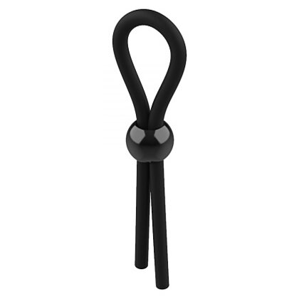 Inel Ajustabil JoyRings Silicone Negru