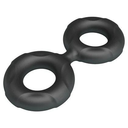 Inel Dublu Crazy Bull Radwan Model 19 Negru