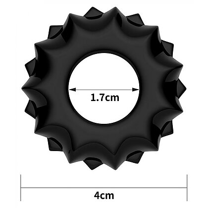 Inel Erecție Power Plus 1 Negru