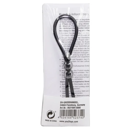 Inel Penis Ajustabil Negru