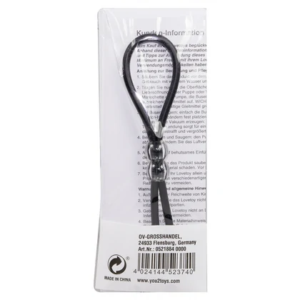 Inel Penis Ajustabil Negru