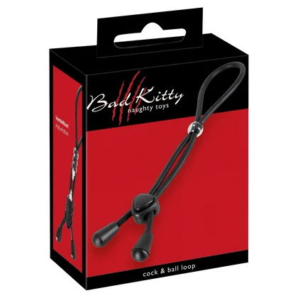 Inel Penis Bad Kitty Double Negru