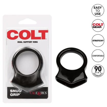 Inel Penis COLȚ Snug Grip Negru
