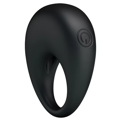 Inel Penis Cu Vibrații Pretty Love Trap Negru