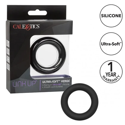 Inel Penis Link Up Ultra-Soft Verge Negru