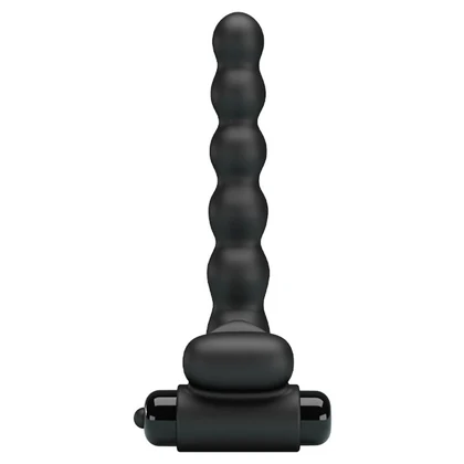 Inel Penis pentru Dublă Stimulare Hercules Negru