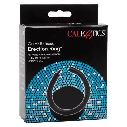Inel Penis Quick Release Negru