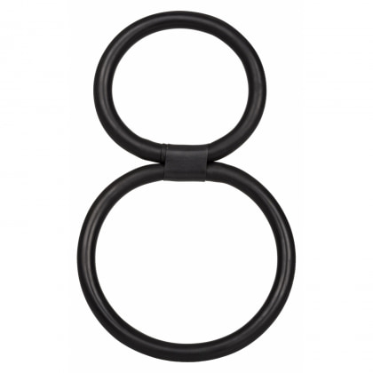 Inel Penis Quick Release Double Helix Negru