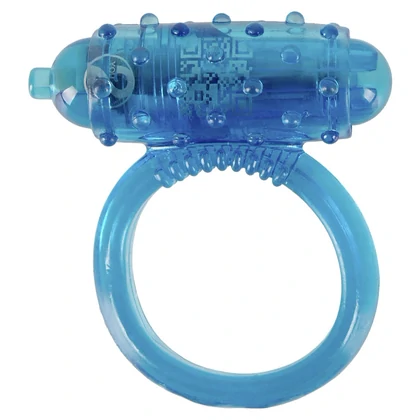 Inel Penis Vibrating Ring Albastru