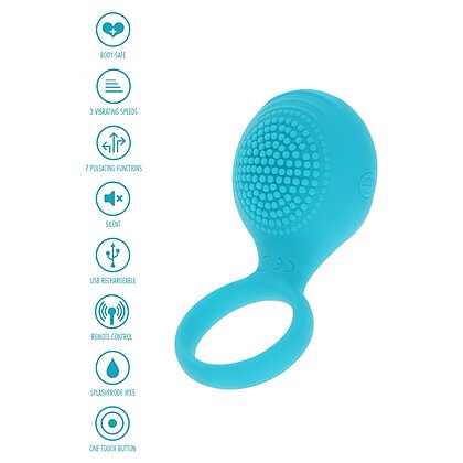 Inel Tickle Brush C-Ring Albastru