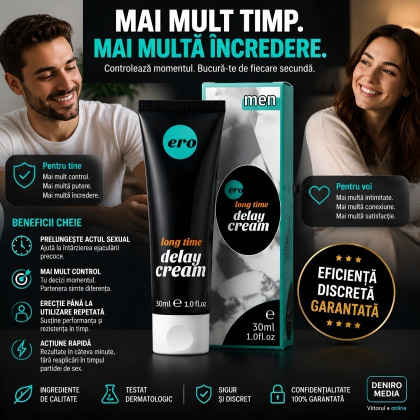 Cremă Întârziere Ejaculare Timp Îndelungat 30ml