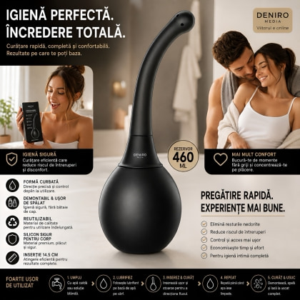 Irigator Anal Colt CalExotics Negru