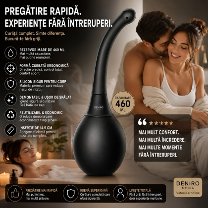 Irigator Anal Colt CalExotics Negru
