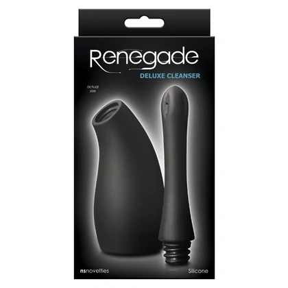 Irigator Anal Renegade Deluxe Cleanser Negru