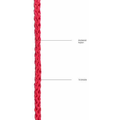 Japanese Rope - 10m Roșu