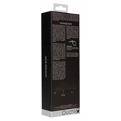 Japanese Rope 10m Negru