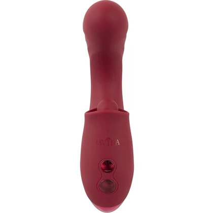 JAVIDA 3 Funcții — Vibrator cu împingere, 10 Moduri Roșu