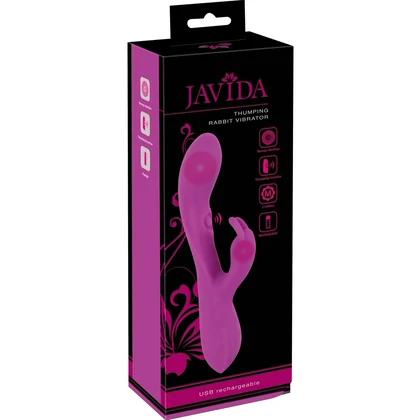 JAVIDA Thumping Rabbit — 3 Motoare, 30 Moduri, Reîncărcabil Mov